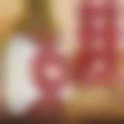 Naklejki świąteczne w rolce (500 sztuk) | XMASROLL