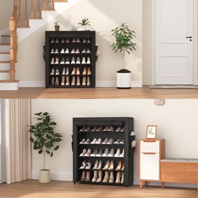 Przenośny i sztaplowany stojak na buty | OMARA