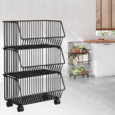 Wózek z 3 koszami | CARTSTACK