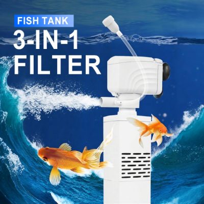 Cichy filtr akwariowy - 3 w 1, 650 L/h | FILTPRO